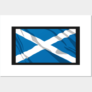 Saltire digital Posters and Art